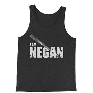 I am Negan Dead Man Walking Men's Jersey Tank - Picture 1 of 2