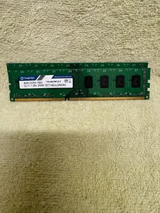 Lot of 2 TimeTec 8GB DDR3L 1600MHz PC3L-12800 Desktop Ram Memory - USED!! - Picture 1 of 1