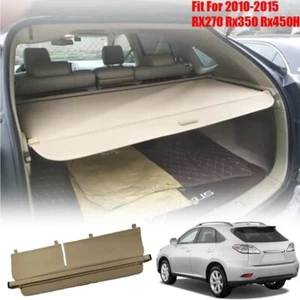 Retractable Cargo Cover Trunk Luggage Shield Shade For 2010-2015 Lexus RX Beige - Bild 1 von 9
