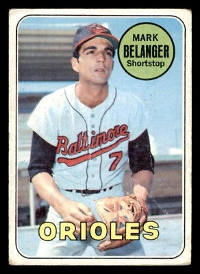 1969 Topps Baseball #299 Mark Belanger GD - Image 1 of 2