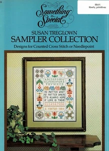 SOMETHING SPECIAL-SAMPLER COLLECTION-OOP-CROSS STITCH-SUSAN TREGLOWN-CADAMAR DES - Picture 1 of 2