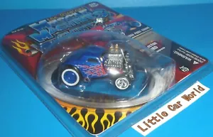 ORIGINAL MUSCLE MACHINES 1933 Ford Coupe Hot Rod Blue Real Riders Series 3 - Picture 1 of 2