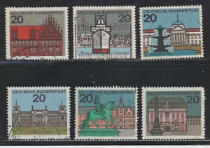 Germany 1964-65 SC# 869 - 877 - State Capitals - Used Lot # 06 - Picture 1 of 2