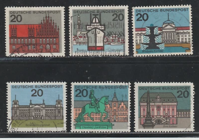 Germany 1964-65 SC# 869 - 877 - State Capitals - Used Lot # 06 - Image 1 of 2