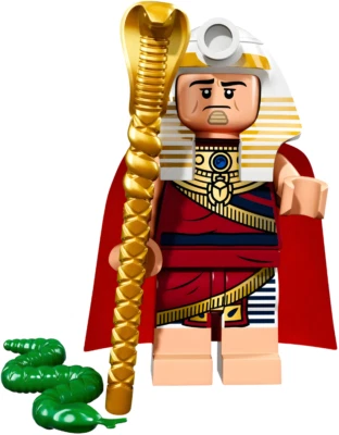 LEGO Batman Película Serie 1 Rey Tut Minifigura (71017) Nuevo Retirado CMF Foto 1 de 2