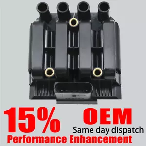 OEM Ignition Coil Enhanced For VW Beetle Golf Jetta Clasico 2.0L 06A905097 UF484 - Picture 1 of 10