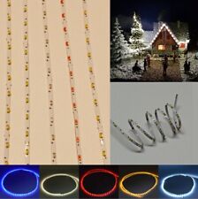 Mini LED Lichterkette nur 1,6mm schmal 50cm 69 LEDs Kirmes Markt Häuser Waggons