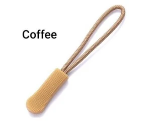4PC Zipper Pull Puller End Fit Rope Tag Replacement Clip Broken Buckle Fixer Zip - Picture 1 of 32