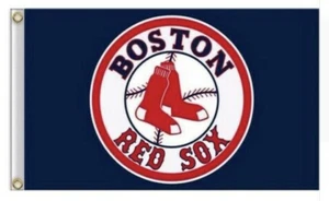 Boston Red Sox ~ MLB Baseball ~ Large 3'x5' Flag Banner ~ FREE SHIPPING - Picture 1 of 1