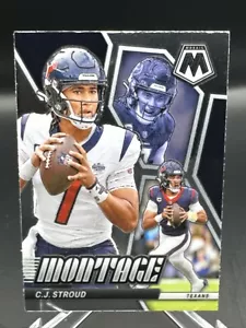 C.J. Stroud 2024 Panini Mosaic Football Montage Houston Texans #M-10 - Picture 1 of 2