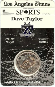 Dave Taylor1998-99 Limited Coin Los Angeles Kings Forum Last Season - Picture 1 of 1
