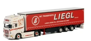 WSI for SCANIA R6 TOPLINE 4X2 CURTAINSIDER trailer 1/50 DIECAST MODEL CAR TRUCK - Picture 1 of 2