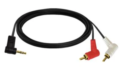 3.5mm 1/8 Stereo Mini Jack Male to 2 Dual RCA Male Audio Cable 1.5m - Image 1 of 4