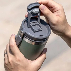 750 ml 900 ml taza de café termo botella acero inoxidable aislamiento de doble capa - Imagen 1 de 14