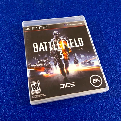 BATTLEFIELD 3 PLAYSTATION 3 DICE EA MULTIPLAYER FIRST PERSON SHOOTER SHIPS FREE - Image 1 of 4