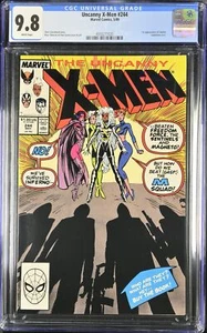 Uncanny X-Men #244 CGC 9,8 pagine bianche - Foto 1 di 2