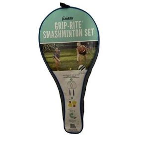 Franklin Sports Kids Badminton Racket Set - Smashminton Kids One Size Pack - Picture 1 of 14