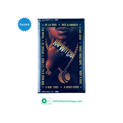 K-Tel Rap Wit' Cha Cassette Tape Compilation De La Soul 2 Live Crew SEALED - Image 1 of 3