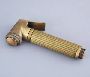 Antique Brass Water saving Round Hand Shower Head Handheld Sprayer Ghh109 - Picture 1 of 7