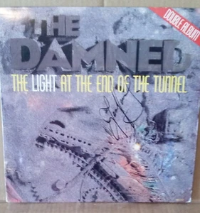 THE DAMNED ~ The Light At The End of The Tunnel ~ SIGNED BY DAVE VANIAN - Picture 1 of 2