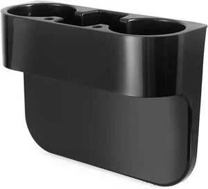 Portable Multifunction Car Seat Cup and Phone Holder Interior Organizer Black - Picture 1 of 5