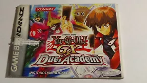 Yu Gi Oh Duel Academy Traveler Game Boy Advance Instruction Booklet Manual Only - Picture 1 of 2
