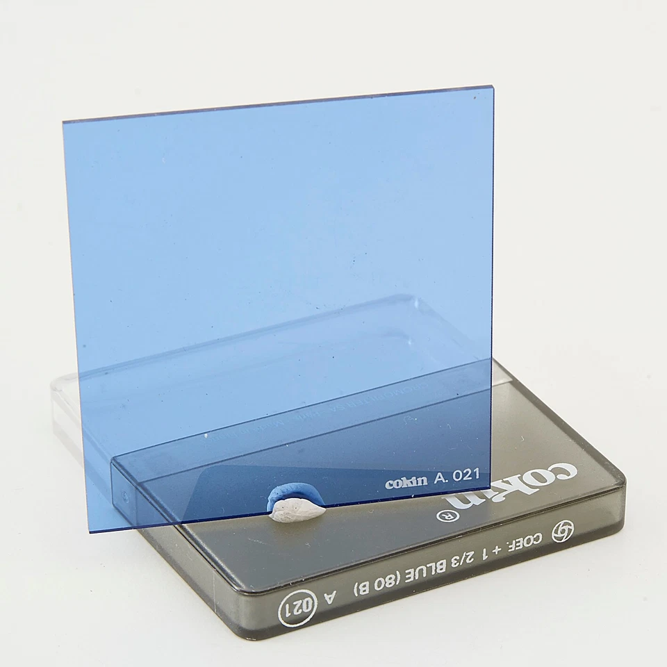 COKIN A021 BLUE (80B) COLOUR CONVERSION SQ. 67mm x 72mm For A SERIES #AC642 - Image 1 of 1