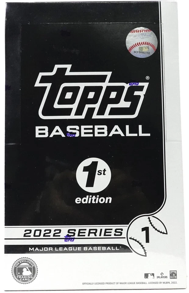 2022 Topps Series 1, 1ST EDITION, Baseball Hobby Box (Sealed New/In Hand) - Image 1 of 1