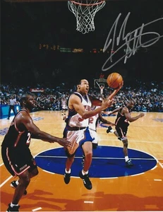 JOHN STARKS  NEW YORK KNICKS   ACTION SIGNED 8X10 - Picture 1 of 1