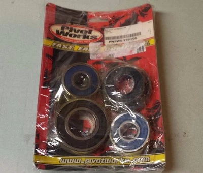 09 Yamaha FZ 6 Compatible Rear Wheel Bearing Seal Kit Pivot Works PWRWS-Y39-000 - Image 1 of 2