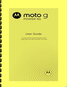 Motorola MotoG POWER G User Guide - Photo 1 sur 1