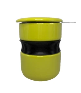 FORLIFE Curve Asian Style Tea Cup | With Infuser and Lid | 12 oz | GREEN - Picture 1 of 6