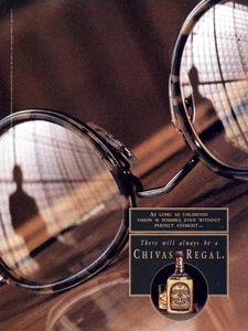 1992 Chivas Regal: Unlimited Vision Is Possible Vintage Print Ad - Picture 1 of 1