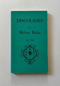 MEHER BABA Discourses Vol. III | 1973 Sufism Reoriented Mass Market Paperback - Bild 1 von 10