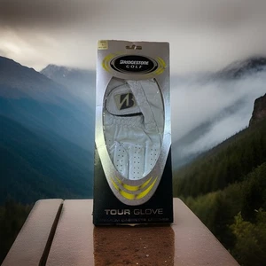 NUOVISSIMO Guanto Bridgestone Pelle Uomo LH Guanto Grande - Foto 1 di 7