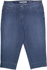 NEU ! Zerres "Greta" Damen Stretch Hose 7/8 Länge blau Gr. 44 - Bild 1 von 6