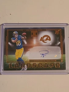 2025 Panini Impeccable Terrance Ferguson Landscape Auto /35 RC Los Angeles Rams - Bild 1 von 2