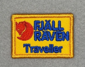 VERY RARE FJALLRAVEN TRAVELLER EMBROIDERED IRON-ON PATCH... - Picture 1 of 2