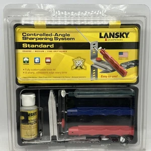 Lansky Standard Precision 3-Stone Knife Sharpening System LKC03 - Picture 1 of 4
