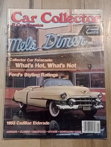 Car Collector Magazine February 1989 Mels Diner 1953 Cadillac Eldorado (Y1) - Imagen 1 de 8