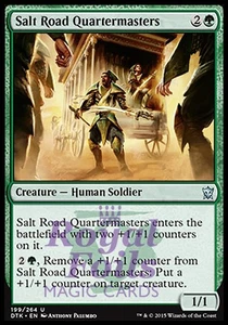 Salt Road Quartermasters 2x FOIL DTK MTG Dragons of Tarkir Uncommon MINT green - Picture 1 of 1