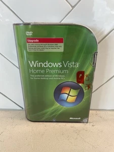 Microsoft Windows Vista Home Premium Full MS WIN 32 Bit DVD Upgrade - Picture 1 of 7