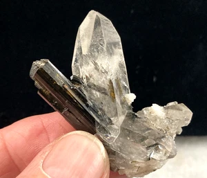 TOURMALINE WITH QUARTZ - BRAZIL - Picture 1 of 8