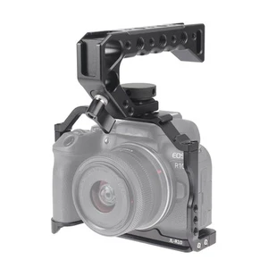 Kamerakäfig mit Top Handle Grip Kit für Canon EOS R10 Spiegellose Kamera, Alu... - Bild 1 von 7