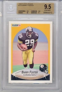 1990 Fleer Update Barry Foster (Rookie Card) (#U-25) BGS9.5 BGS - Picture 1 of 1