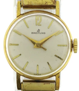 Orologio donna Breitling Classic vintage ref. 7105 carica manuale placcato oro Ø21 mm~1960-75 - Foto 1 di 9