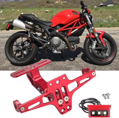 Eliminador de guardabarros apto para Ducati Monster 796 2010-2014 Monster 1100 2011-2014 Foto 1 de 4