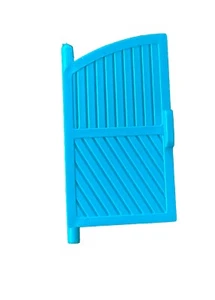 Fisher Price Western Town Ersatz kleine blaue Hintertür - Bild 1 von 3