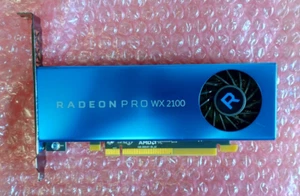 Dell AMD Radeon Pro WX2100 2GB DDR5 PCIe Video Graphics Card 0CDMJ9 Tested OK - Picture 1 of 3