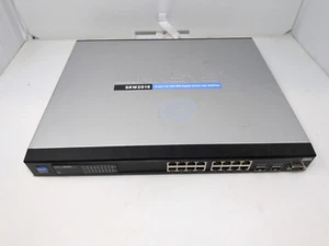 Linksys SRW2016 - 16 Port 10/100/1000 Gigabit Switch mit Webview 1GB Managed - Bild 1 von 7